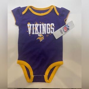 NFL Purple and Gold Kids Bodysuit